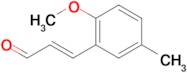 (E)-3-(2-Methoxy-5-methylphenyl)acrylaldehyde