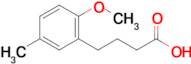 4-(2-Methoxy-5-methylphenyl)butanoic acid