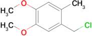 1-(Chloromethyl)-4,5-dimethoxy-2-methylbenzene