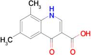 6,8-Dimethyl-4-oxo-1,4-dihydroquinoline-3-carboxylic acid