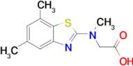 n-(5,7-Dimethylbenzo[d]thiazol-2-yl)-N-methylglycine