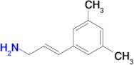 (E)-3-(3,5-Dimethylphenyl)prop-2-en-1-amine