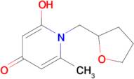 2-hydroxy-6-methyl-1-[(oxolan-2-yl)methyl]-1,4-dihydropyridin-4-one