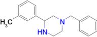 1-Benzyl-3-(m-tolyl)piperazine