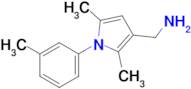 (2,5-Dimethyl-1-(m-tolyl)-1h-pyrrol-3-yl)methanamine