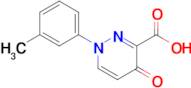 4-Oxo-1-(m-tolyl)-1,4-dihydropyridazine-3-carboxylic acid