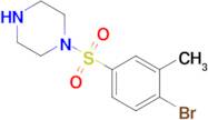 1-((4-Bromo-3-methylphenyl)sulfonyl)piperazine