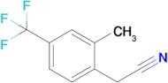 2-(2-Methyl-4-(trifluoromethyl)phenyl)acetonitrile