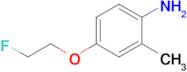 4-(2-Fluoroethoxy)-2-methylaniline