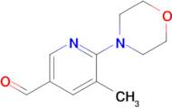 5-Methyl-6-morpholinonicotinaldehyde