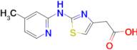 2-(2-((4-Methylpyridin-2-yl)amino)thiazol-4-yl)acetic acid