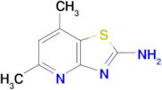 5,7-dimethyl-[1,3]thiazolo[4,5-b]pyridin-2-amine