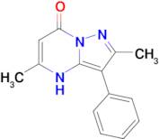 2,5-Dimethyl-3-phenylpyrazolo[1,5-a]pyrimidin-7(4h)-one