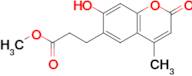 Methyl 3-(7-hydroxy-4-methyl-2-oxo-2h-chromen-6-yl)propanoate