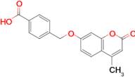 4-(((4-Methyl-2-oxo-2h-chromen-7-yl)oxy)methyl)benzoic acid