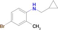 4-Bromo-N-(cyclopropylmethyl)-2-methylaniline