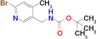 Tert-butyl ((6-bromo-4-methylpyridin-3-yl)methyl)carbamate