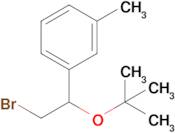 1-(2-Bromo-1-(tert-butoxy)ethyl)-3-methylbenzene