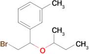 1-(2-Bromo-1-(sec-butoxy)ethyl)-3-methylbenzene