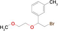 1-(2-Bromo-1-(2-methoxyethoxy)ethyl)-3-methylbenzene