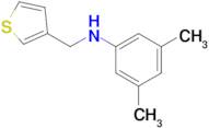 3,5-Dimethyl-N-(thiophen-3-ylmethyl)aniline