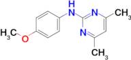 n-(4-Methoxyphenyl)-4,6-dimethylpyrimidin-2-amine