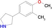 3-(4-Methoxy-3-methylphenyl)pyrrolidine