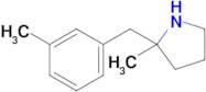 2-Methyl-2-(3-methylbenzyl)pyrrolidine