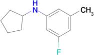 n-Cyclopentyl-3-fluoro-5-methylaniline