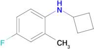 n-Cyclobutyl-4-fluoro-2-methylaniline