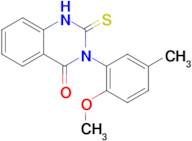 3-(2-Methoxy-5-methylphenyl)-2-thioxo-2,3-dihydroquinazolin-4(1h)-one