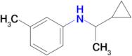 n-(1-Cyclopropylethyl)-3-methylaniline