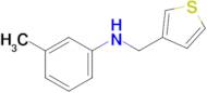 3-Methyl-N-(thiophen-3-ylmethyl)aniline