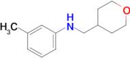 3-Methyl-N-((tetrahydro-2h-pyran-4-yl)methyl)aniline