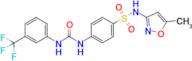 n-(5-Methylisoxazol-3-yl)-4-(3-(3-(trifluoromethyl)phenyl)ureido)benzenesulfonamide