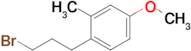 1-(3-Bromopropyl)-4-methoxy-2-methylbenzene