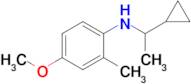 n-(1-Cyclopropylethyl)-4-methoxy-2-methylaniline