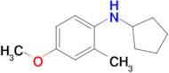 n-Cyclopentyl-4-methoxy-2-methylaniline