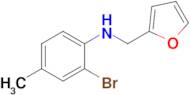 2-Bromo-N-(furan-2-ylmethyl)-4-methylaniline