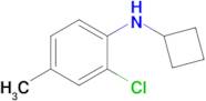 2-Chloro-N-cyclobutyl-4-methylaniline