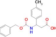 3-(((Benzyloxy)carbonyl)amino)-3-(p-tolyl)propanoic acid