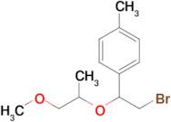 1-(2-Bromo-1-((1-methoxypropan-2-yl)oxy)ethyl)-4-methylbenzene