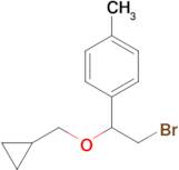 1-(2-Bromo-1-(cyclopropylmethoxy)ethyl)-4-methylbenzene