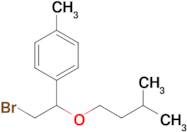 1-(2-Bromo-1-(isopentyloxy)ethyl)-4-methylbenzene