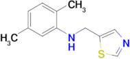 2,5-Dimethyl-N-(thiazol-5-ylmethyl)aniline