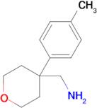 (4-(P-tolyl)tetrahydro-2h-pyran-4-yl)methanamine