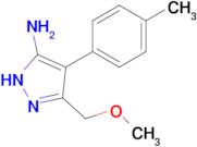 3-(Methoxymethyl)-4-(p-tolyl)-1h-pyrazol-5-amine