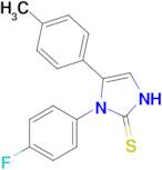 1-(4-fluorophenyl)-5-(4-methylphenyl)-2,3-dihydro-1H-imidazole-2-thione