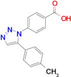 4-(5-(P-tolyl)-1h-1,2,3-triazol-1-yl)benzoic acid