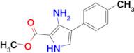 Methyl 3-amino-4-(p-tolyl)-1h-pyrrole-2-carboxylate